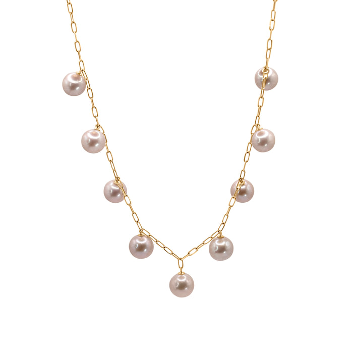 Pearl drop necklace